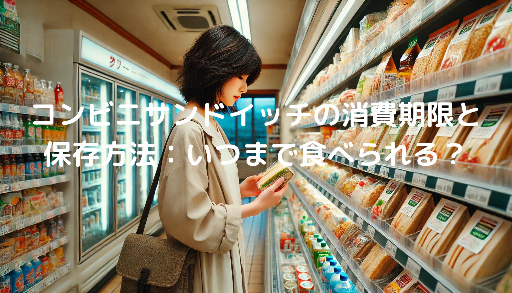 コンビニのサンドウィッチ