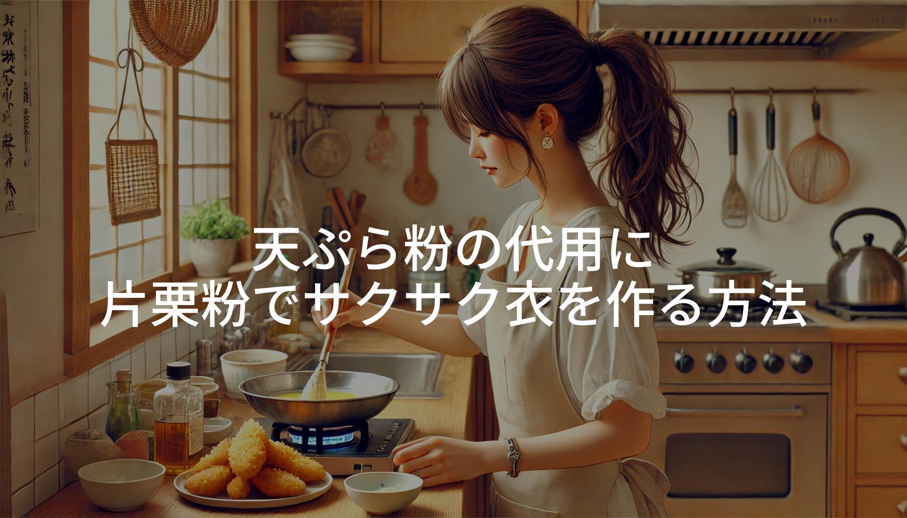 天ぷら粉の代わり