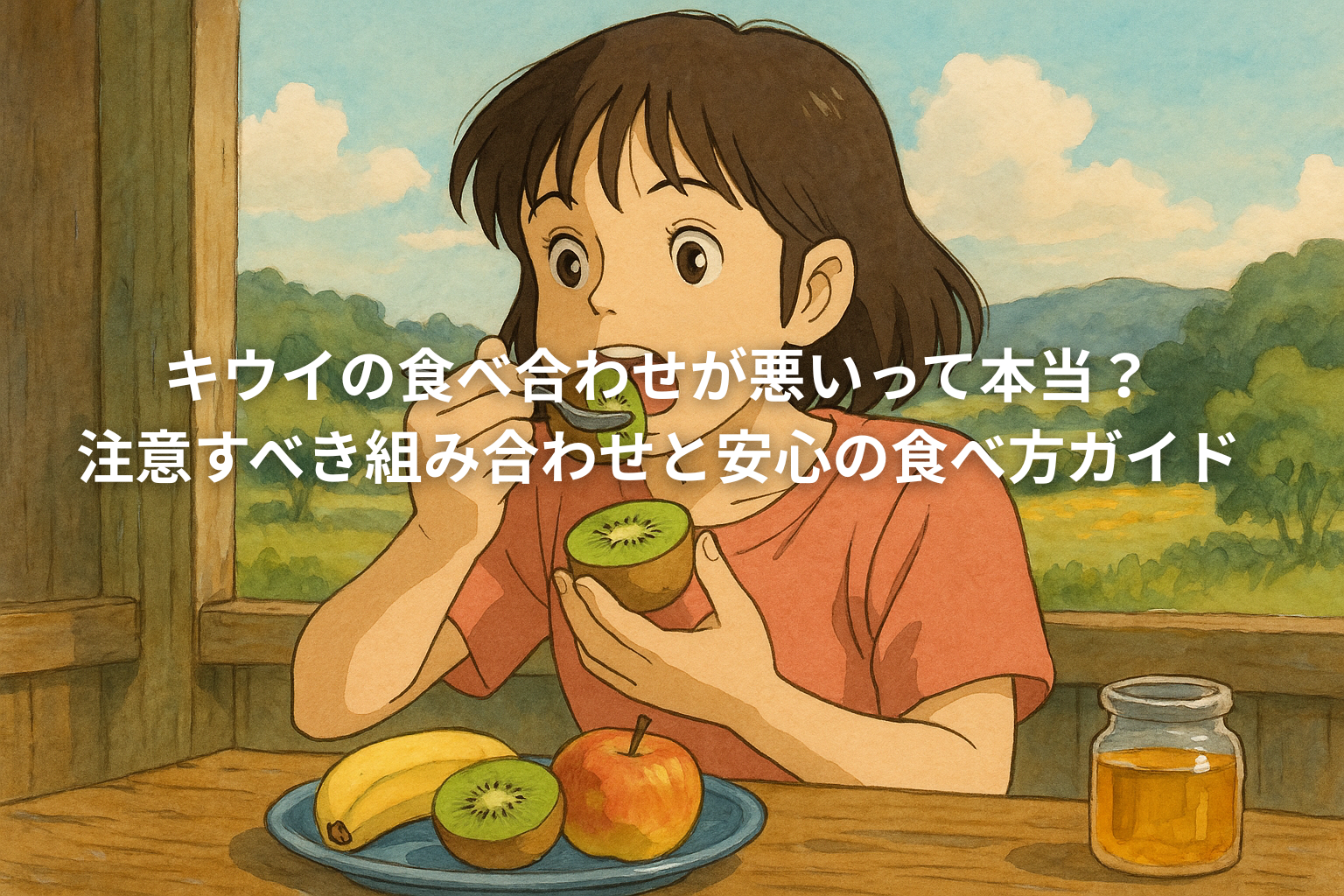 キウイの食べあわせ