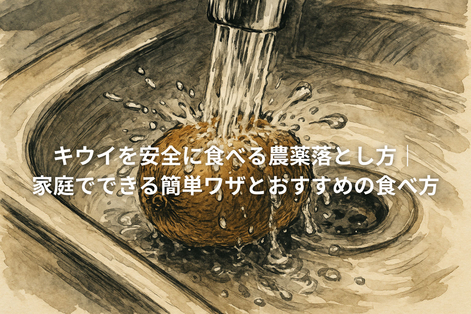 キウイの洗い方