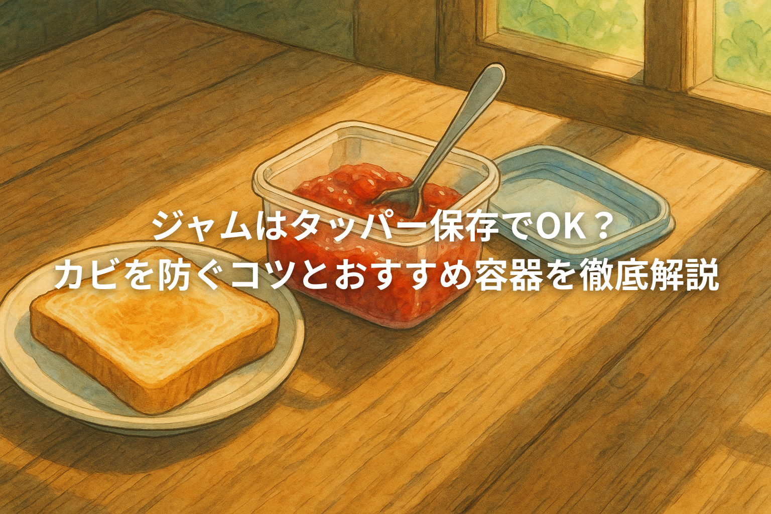 ジャムタッパー