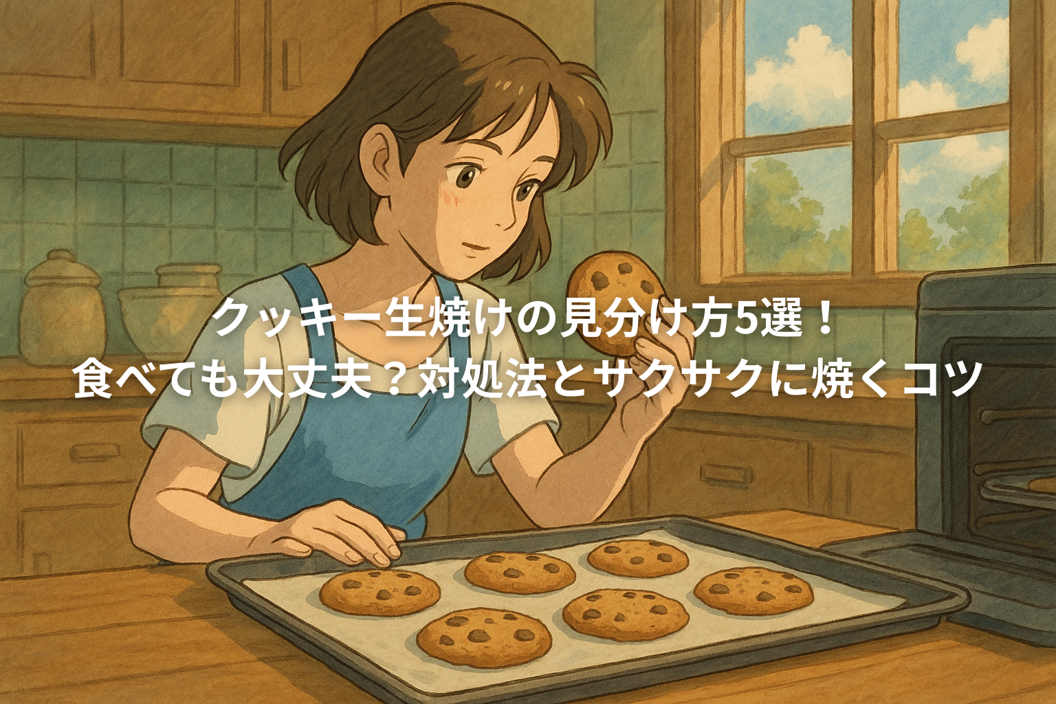 クッキー生焼けの見分け方