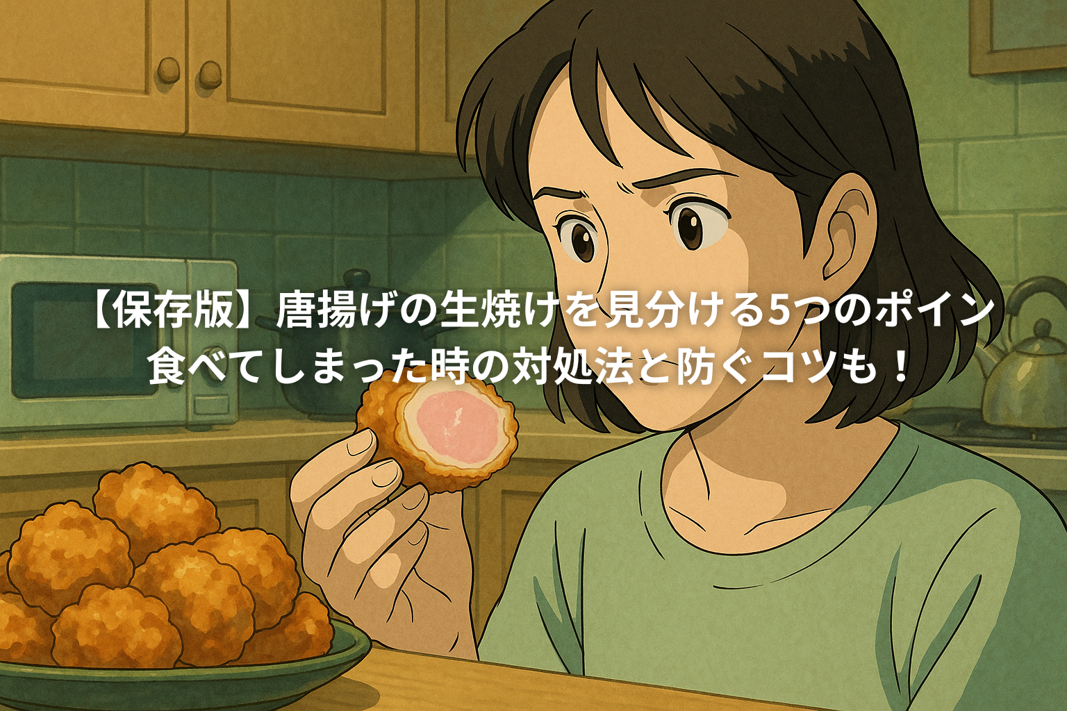 唐揚げの生焼け