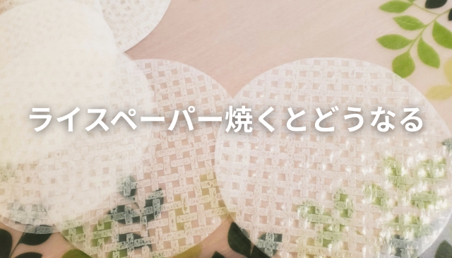 ライスペーパー