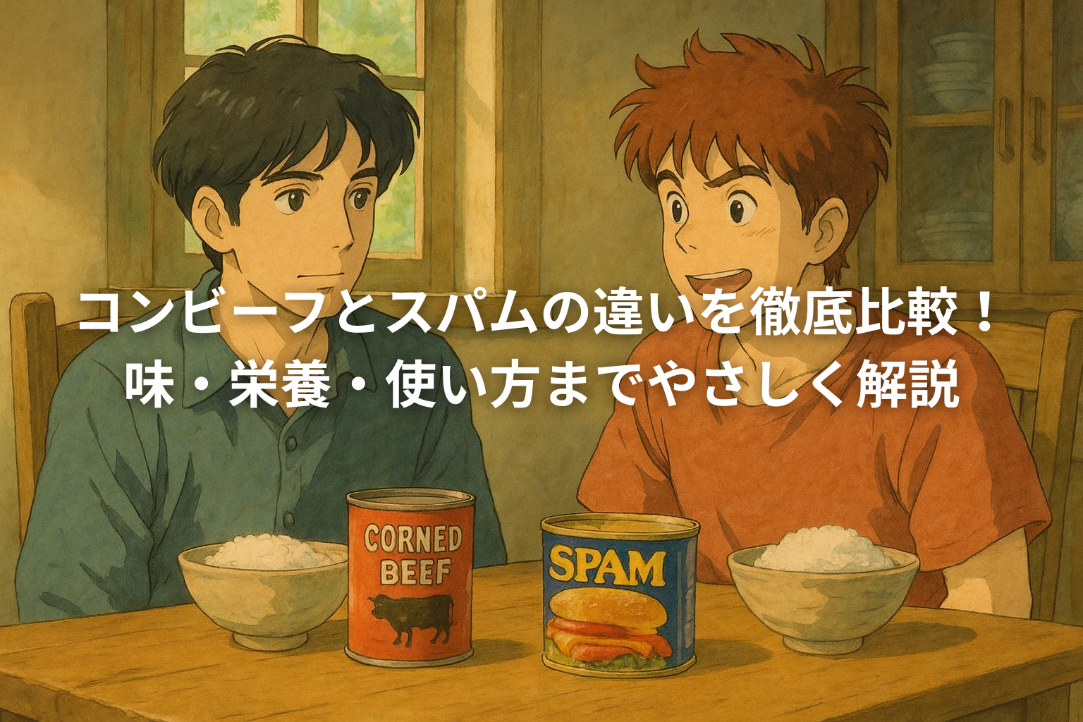 コンビーフとスパム