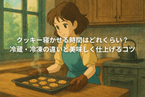 クッキー寝かせる時間