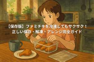 ファミチキ　冷凍保存