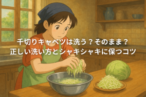 千切りキャベツ