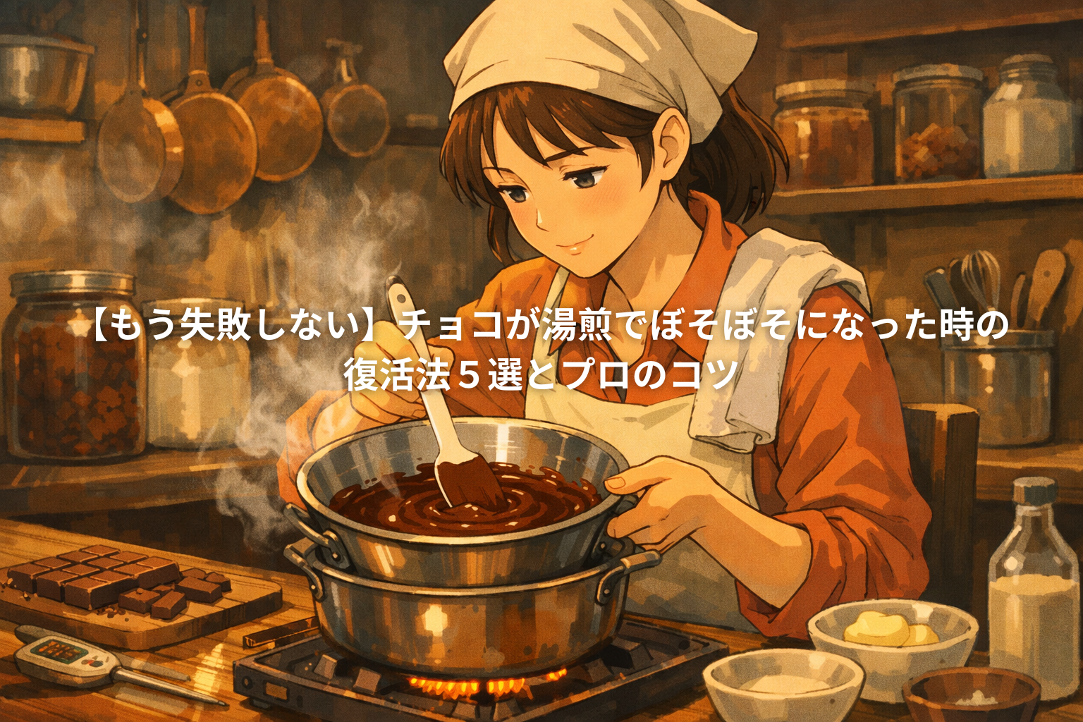 ぼそぼそのチョコ