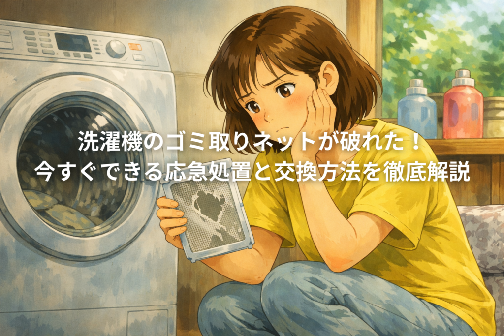 洗濯機のゴミネット