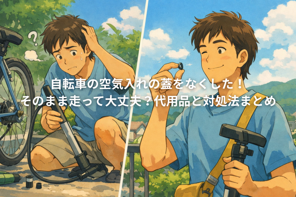 空気入れの蓋